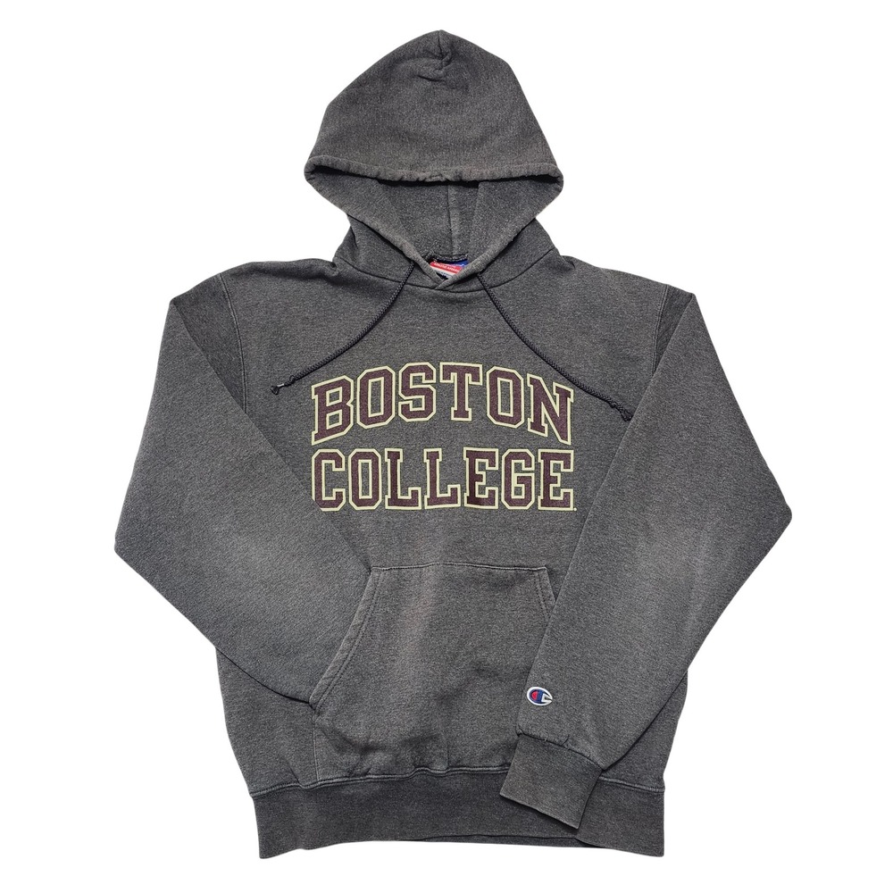 Boston College Eagles Hoodie Dark Gray‎ Men's Medium Athletic Apparel Champion